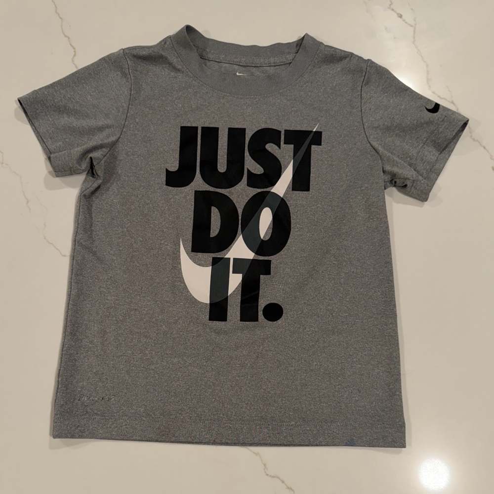 Nike Kids Gray Just Do It T-Shirt